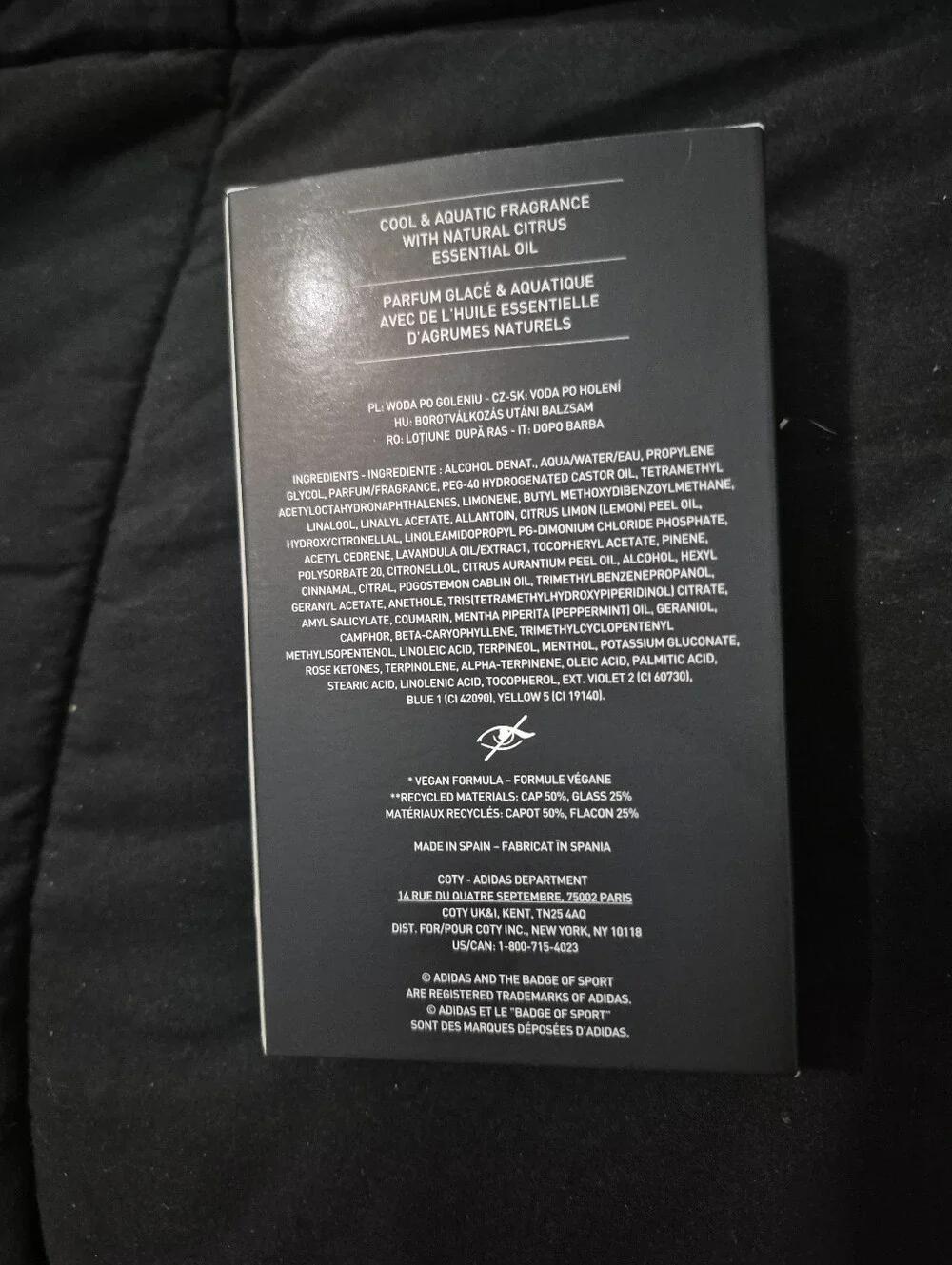 Adidas Ice Dive AfterShave